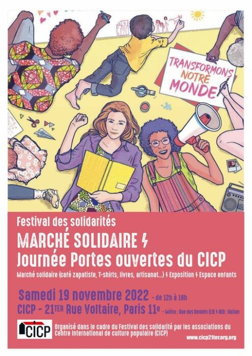 Festival des Solidarités à Paris UJFP