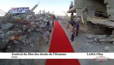 tapis rouge gaza