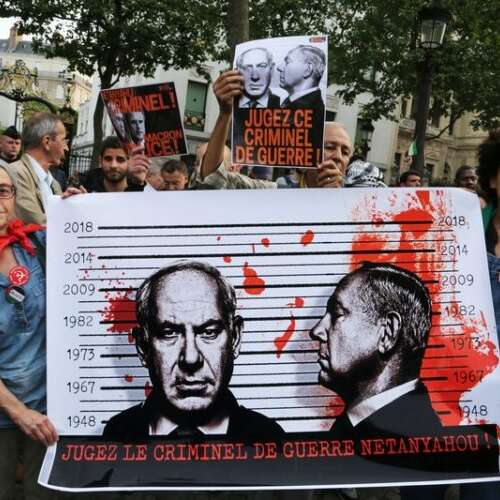 sfphotosthree458210 750x500 1 UNE MANIFESTATION CONTRE NETANYAHU BLOQUE LES CHAMPS-ÉLYSÉES