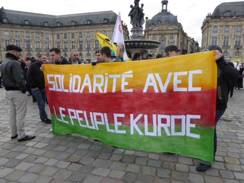 solidarite avec le peuple kurde