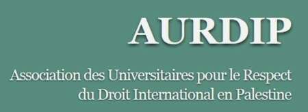 aurdip Pour la première fois, une Association académique européenne annule une conférence prévue en Israël