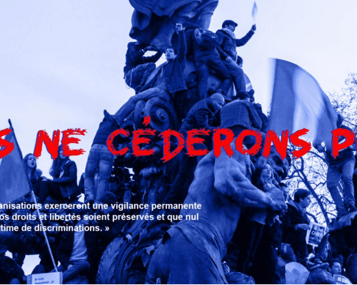 nousnecederonspas Et six mois de plus !