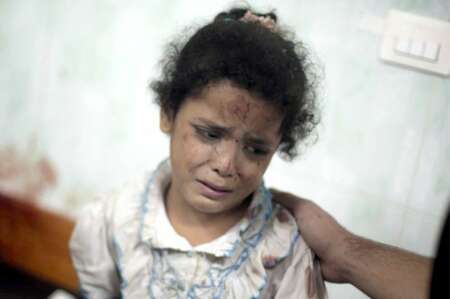 palestinian girl Les enfants souffrent d'une façon disproportionnée de l'occupation israélienne