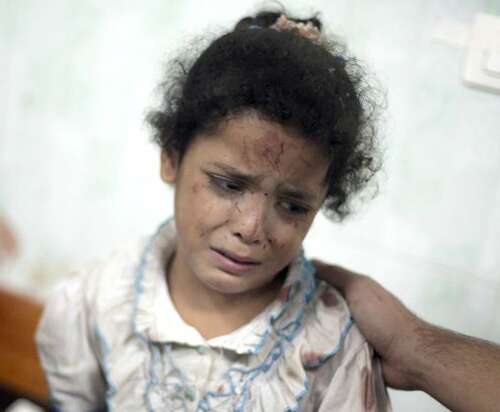 palestinian girl Les enfants souffrent d'une façon disproportionnée de l'occupation israélienne