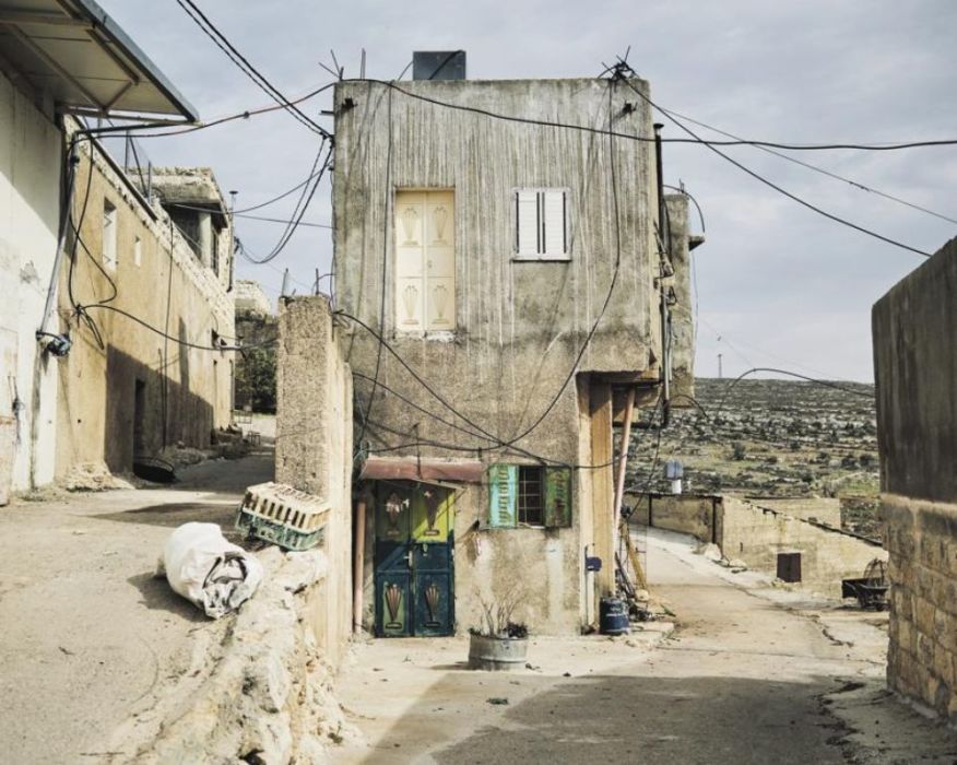 A Yanoun, un village cerné d’avant-postes proche de Qusra. (Photo Cyril Zannettacci)

