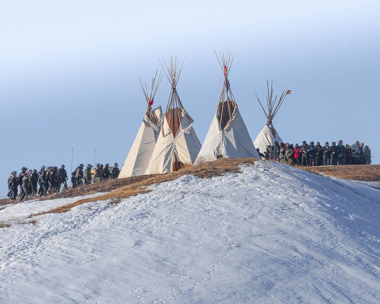 Standing Rock - tipi - Red Hawk