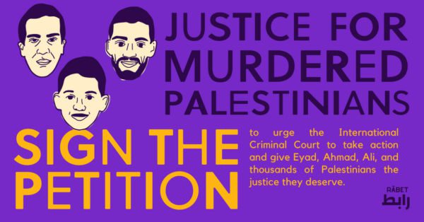 justice for murdered palestinians