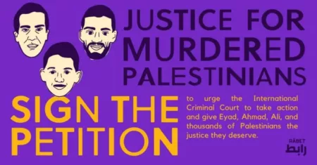 justice for murdered palestinians