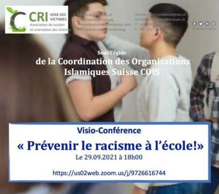 PrevenirleracismeLogo Vidéo de la visio-conférence : "Prévenir le racisme à l'école"