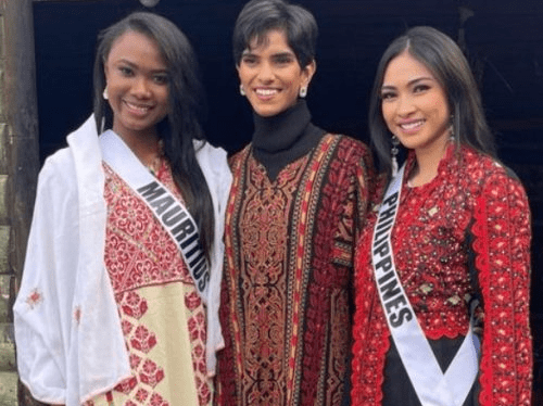 MissUJVP32 Les candidates de Miss Univers sont des influenceuses qui font l’apologie du nettoyage ethnique et de l’effacement des Palestiniens et de leur culture sur la scène mondiale