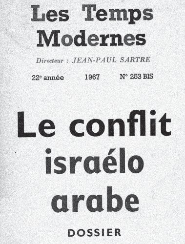 Le conflit isrélo arabe - dossier Les Temps Modernes