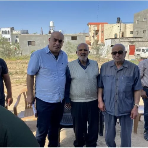 abu saleh Le père d’un agriculteur tué à Gaza répond à nos condoléances