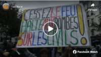 Vidéo de la manifestation de solidarité avec le peuple palestinien du 4 novembre à Paris