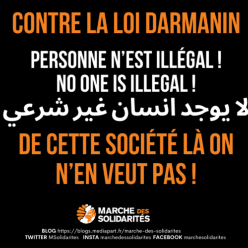 contreloidarmanin Contre la loi Darmanin : appel à mobilisation générale !