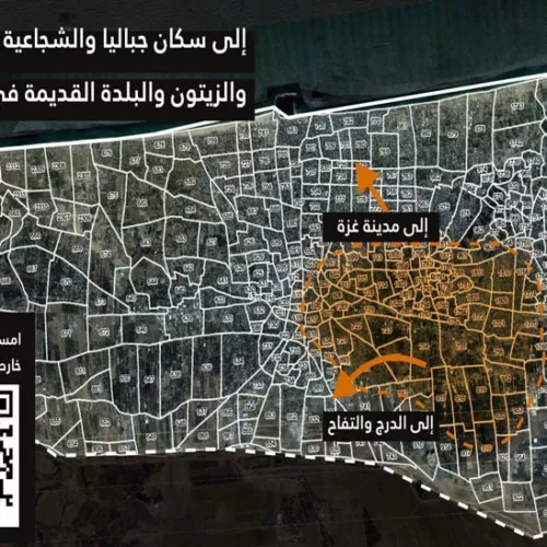 QRcodeGaza Plan d'évacuation ou de déportation ?