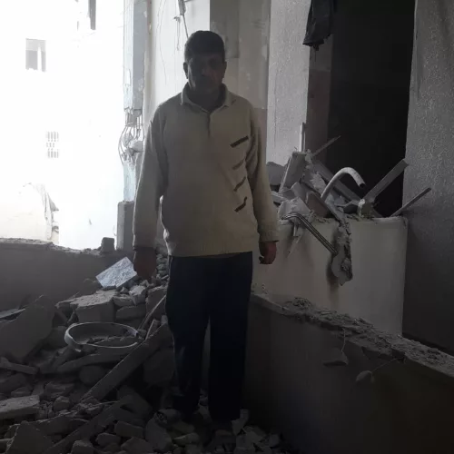 ZiadGaza Terrible journée pour notre ami Ziad Medoukh