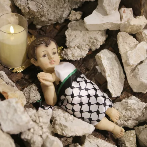 mustafa 3 Rev. Dr. Munther Isaac's Christmas Sermon (Lutheran Church Bethlehem) : "Christ in the Rubble"