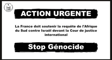 Génocide : soutenons l'Afrique du Sud contre Israël