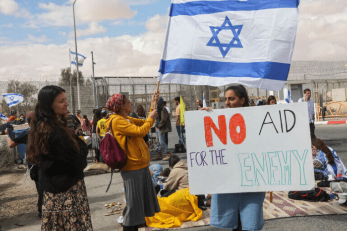 word image 63884 2 Plus de 2/3 des Israéliens juifs s'opposent à l'aide humanitaire aux Palestiniens affamés à Gaza