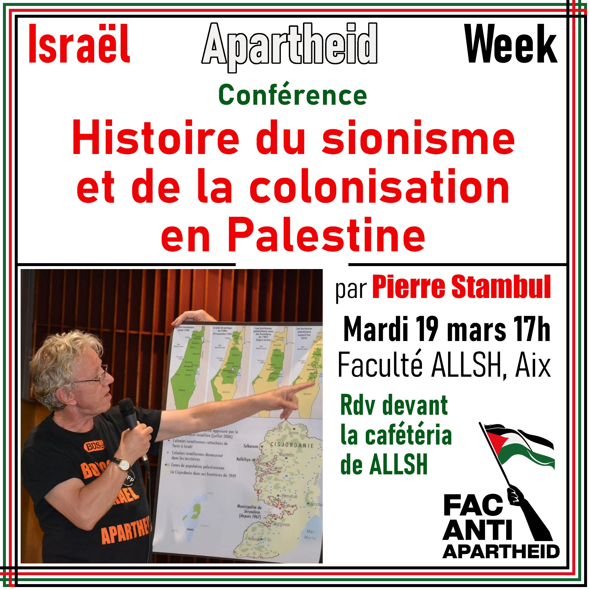 Aix-en-provence — Histoire du sionisme - pierre Stambul