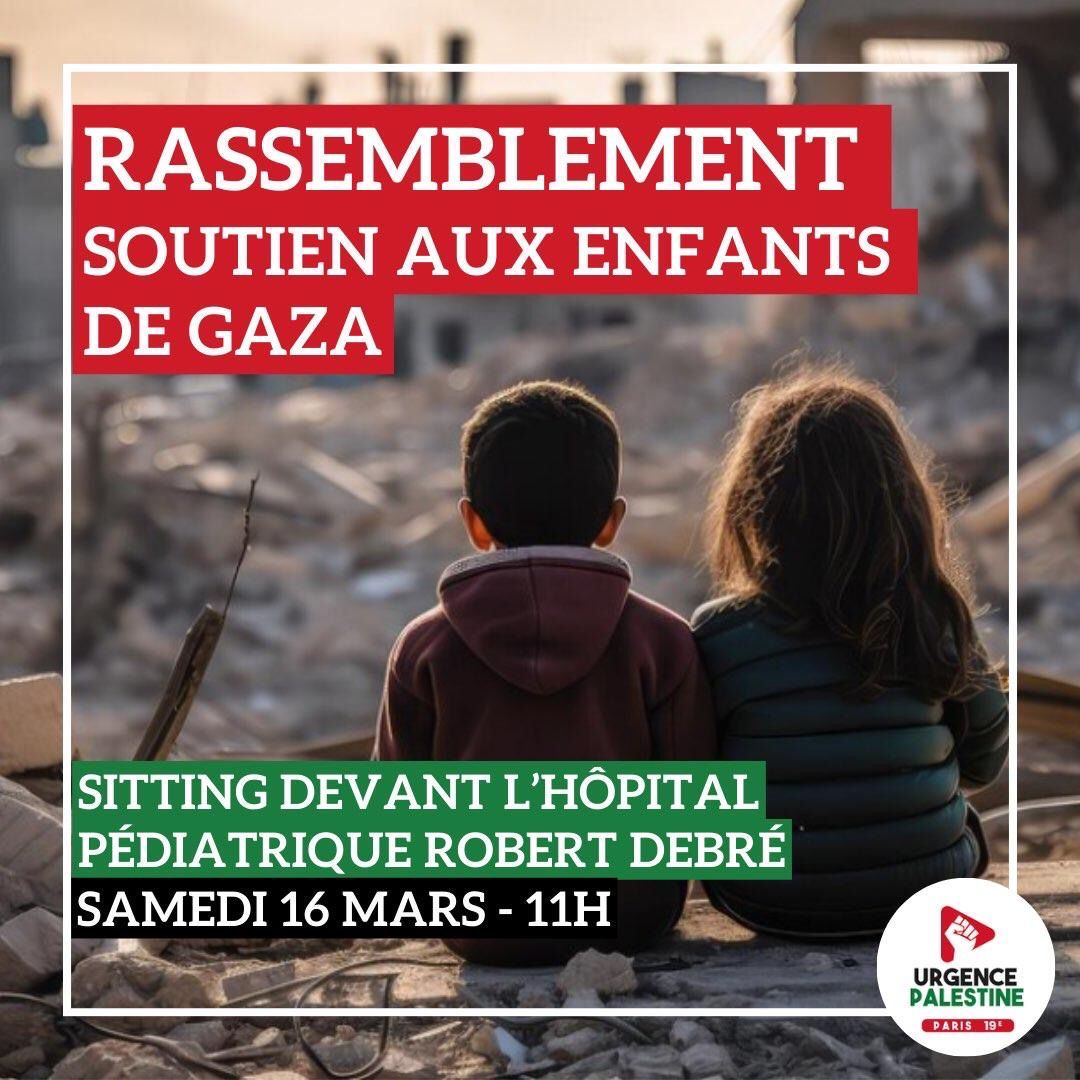 Urgence Palestine - 16 mars 2024