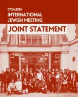 International Jewish Meeting - Joint Statement
