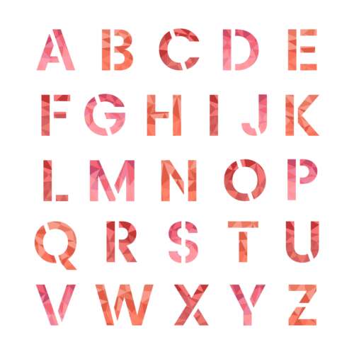 alphabet Mots détournés, mots interdits