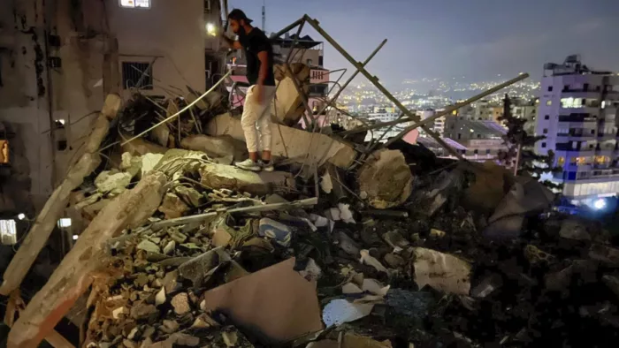 beyrouth Soudain un bloc d’abîme