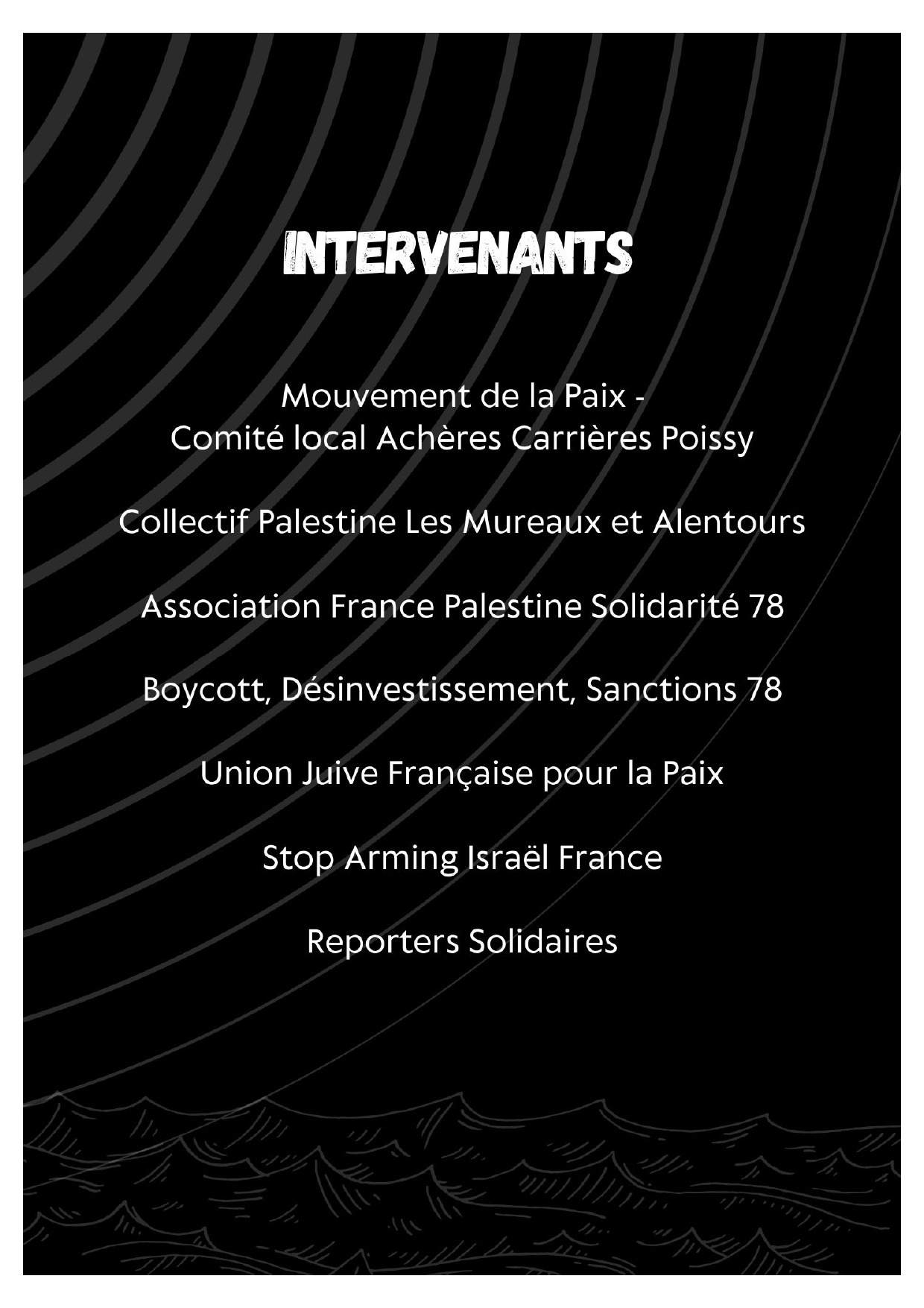 À Achères (78), réunion publique sur le thème « Palestine, Liban : mettre fin aux massacres ! » 4 Acheres 27 novembre 2024 flyer 003 page 0002 À Achères (78), réunion publique sur le thème « Palestine, Liban : mettre fin aux massacres ! »
