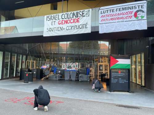IMG 20241031 WA0016 Victoire à Strasbourg : Sciences Po Strasbourg a voté la fin du partenariat avec l’université israélienne Reichman !