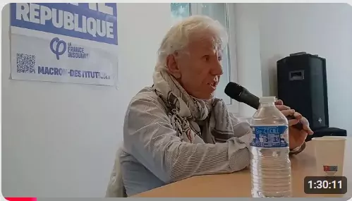 MarseillePS Captation vidéo de la conférence de Pierre Stambul sur l'antisémitisme et ses instrumentalisations