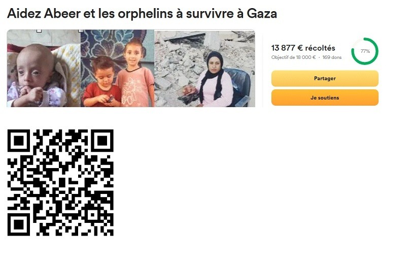 Abeer épisode 20 - "Les vœux pour l’année 2025 de la part de la Gazette de Gaza" 2 Aidez Abeer et les orphelins à survivre
