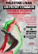 Pantin1 À Pantin (93), journée de solidarité avec la Palestine et le Liban