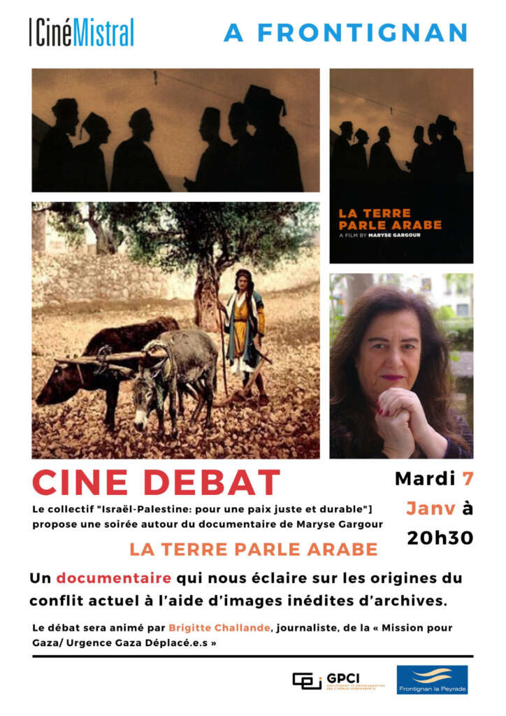 WhatsApp Image 2024 12 23 at 18.49.48 À Frontignan (34), projection-débat du film "La terre parle arabe"
