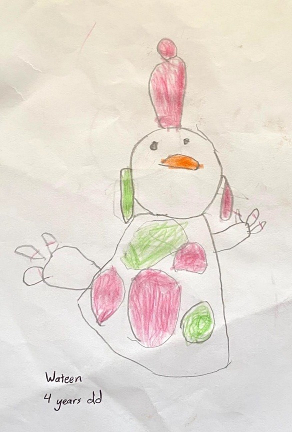 Une image contenant Dessin d’enfant, dessin, croquis, art

Description générée automatiquement