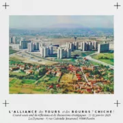 FlyerAlliance des bourgs et des tours p À Pantin (93), grand week-end de réflexions et de discussions stratégiques