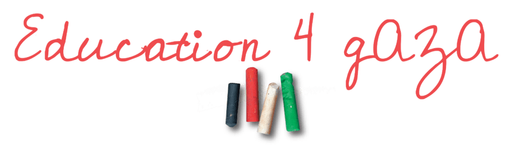 « Education 4 Gaza » – Nouveau point d’étape au 4 janvier 2025 2 une image contenant ecriture manuscrite police t 1 « Education 4 Gaza » – Nouveau point d’étape au 4 janvier 2025