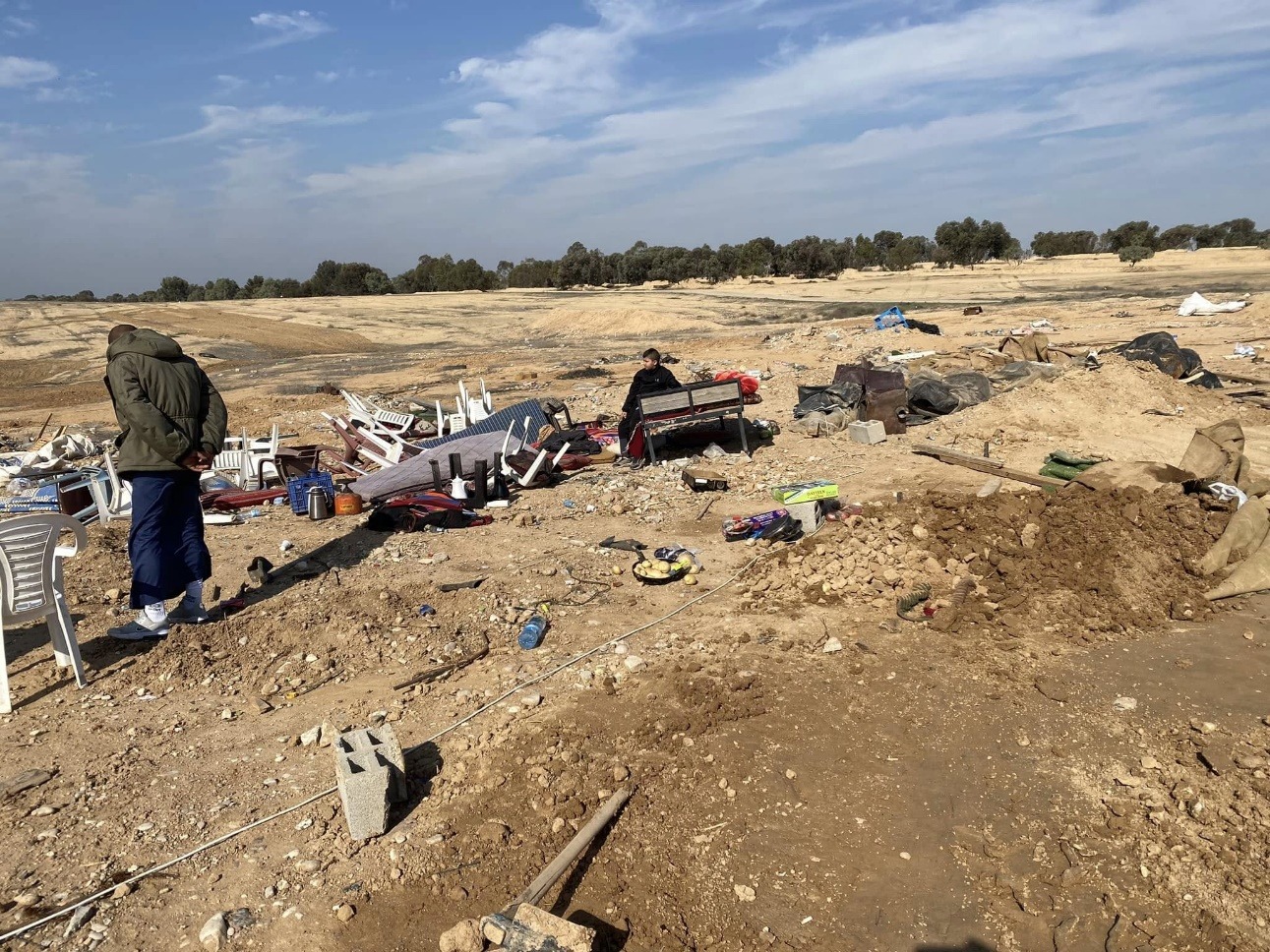 Ce qui reste de la Majlis après le passage de la Yoav. La 5e guerre d’Israël