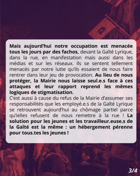 À Paris (4ème), rassemblement de soutien aux jeunes du parc de Belleville 5 combel2 À Paris (4ème), rassemblement de soutien aux jeunes du parc de Belleville