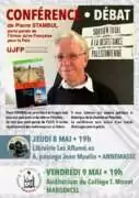 Conf Stambul Annemasse Thonon À Annemasse (74), conférence débat de Pierre Stambul sur la situation en Palestine
