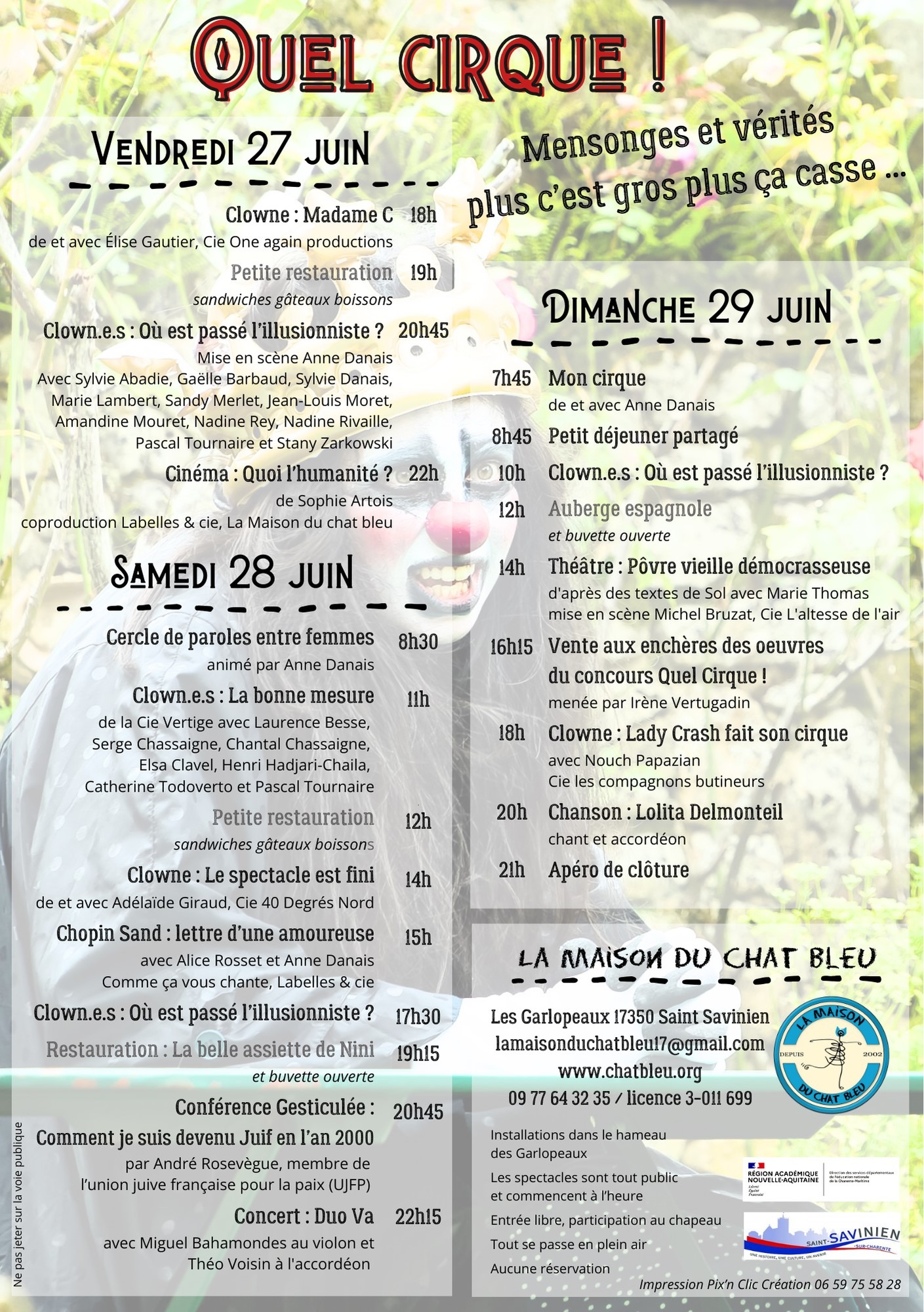 Flyer versoenvoi mail 002 À Saint-Savinien (17), conférence gesticulée de André Rosevègue : "Comment je suis devenu Juif en l'an 2000"