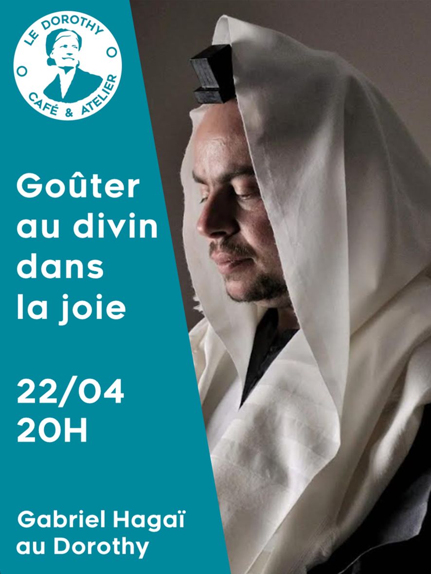 À Paris (20ème), rencontre avec le rabbin Gabriel Hagaï : "Goûter au divin dans la joie" 3 HagaiDorothy À Paris (20ème), rencontre avec le rabbin Gabriel Hagaï : "Goûter au divin dans la joie"