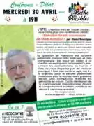 view À St-Pierre de Frugie (24) : conférence de André Rosevègue "Palestine-Israël, microcosme du chaos mondial"