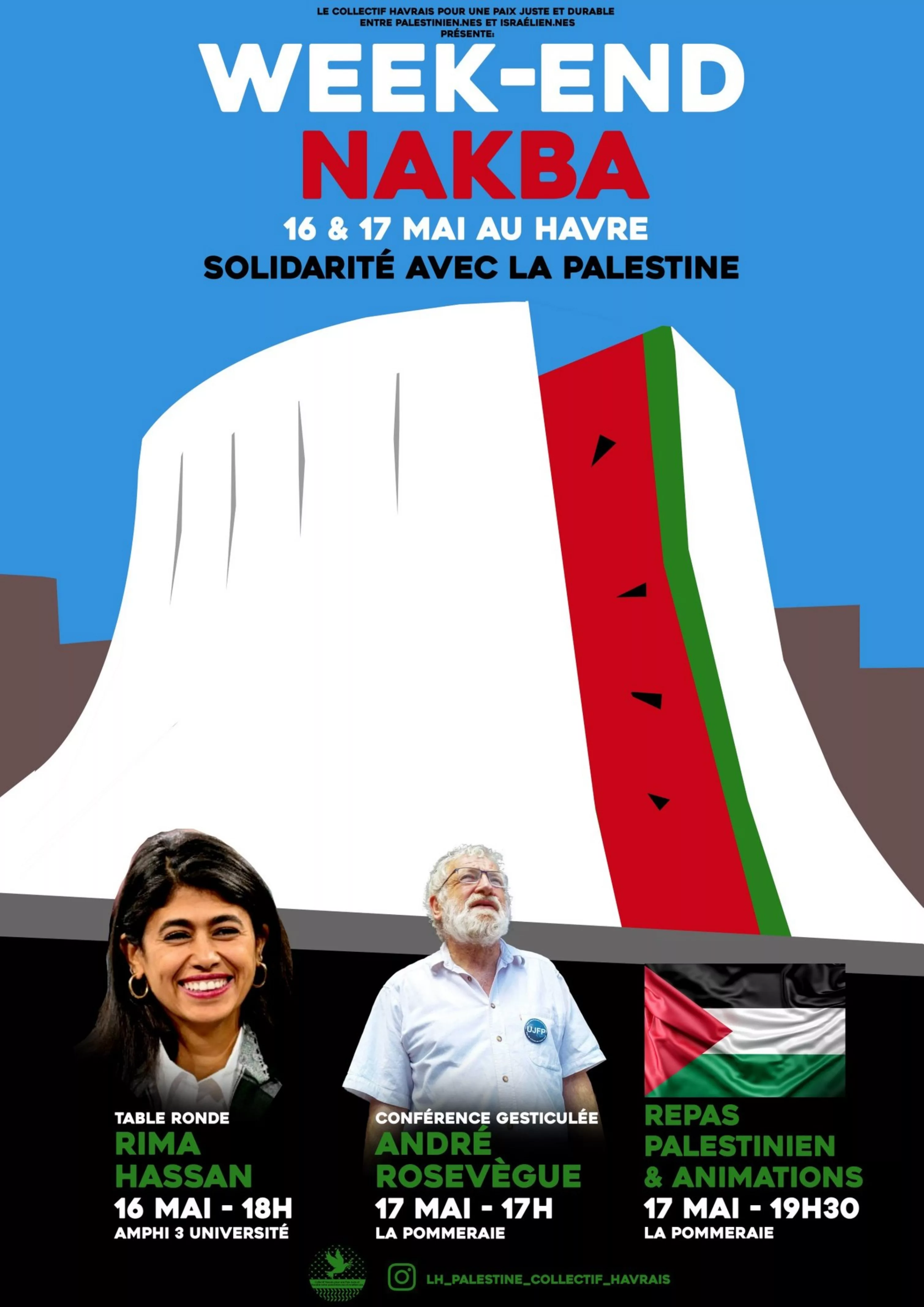 493040588 24316368417952820 5090835531802308341 n page 0001 jpg Au Havre (76), week-end Nakba - Solidarité avec la Palestine