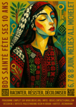 Affiche Week End 10 Ans BDS Sainte À Saint-Etienne (42), BDS Sainté fête ses 10 ans