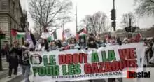 Blousesblanches4Gaza2 INVITATION À COUVRIR UNE MOBILISATION NATIONALE POUR GAZA LECTURE PUBLIQUE DES NOMS DES MARTYRS