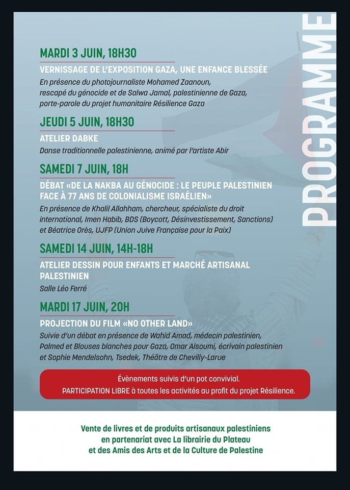 Chevilly2 À Chevilly-Larue (94), la quinzaine Palestine