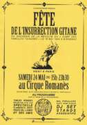 InsurGitane24mai À Paris (16ème), fête de l'insurrection gitane