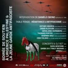 Messenger creation EEB66D4C 3556 41C4 8E88 FF27016C0F1D À Paris (18ème), soirée de soutien à Urgence Palestine et à la Jeune Garde