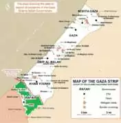 carte envoyee par Abu Amir le 27 mai 2025 Témoignage d'Abu Amir, le 27 mai 2025 (1) - Renforcement du contrôle et partage de la bande de Gaza par l'armée israélienne un avenir incertain pour la bande de Gaza ?